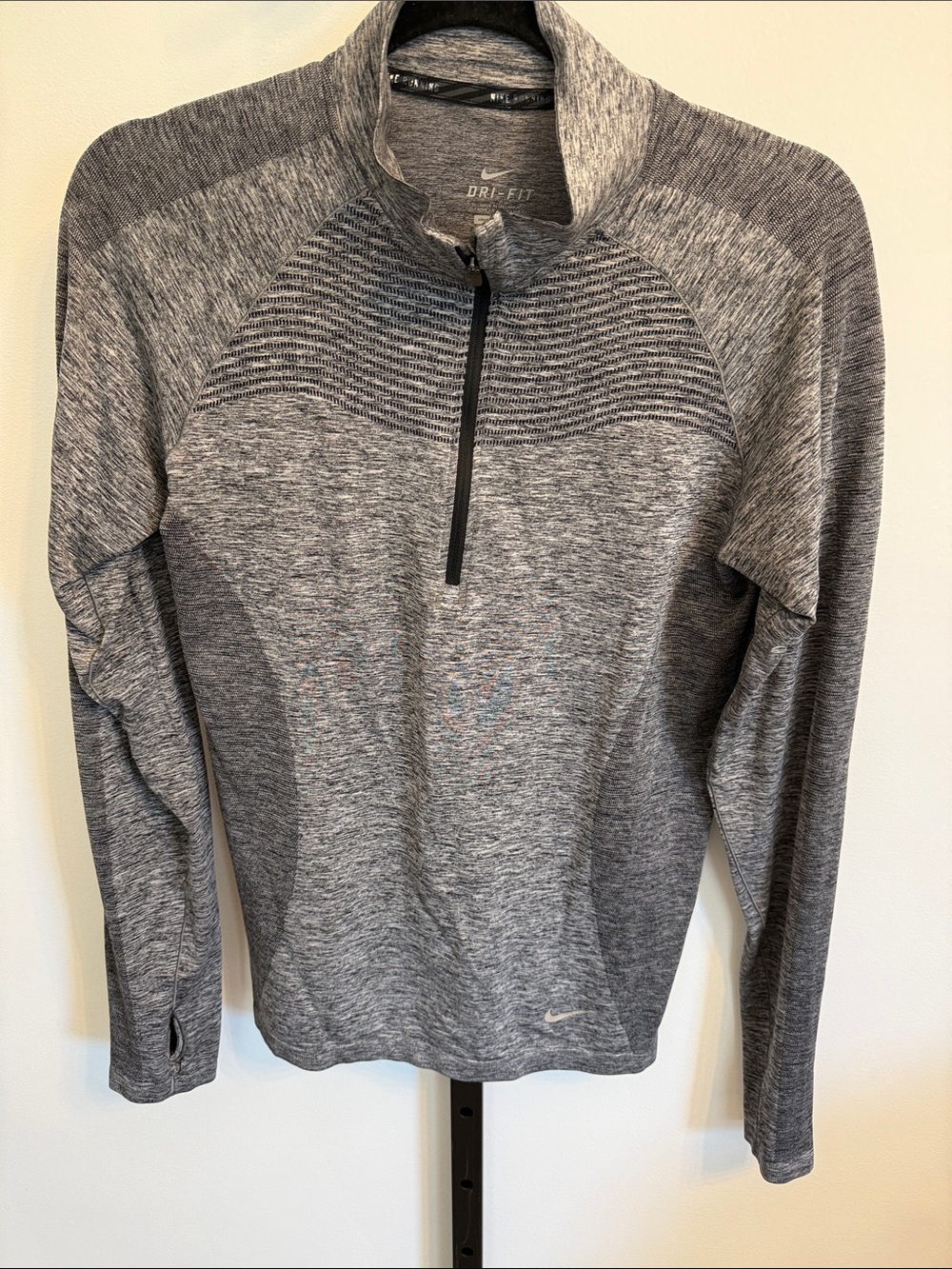 Nike Gray Dri-FIT Women's Quarter-Zip Tunic